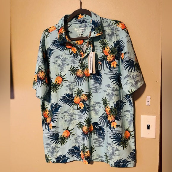 Tommy Bahama Island zone Palm Desert Pina Isle Polo Shirt NWT Large - Picture 3 of 6